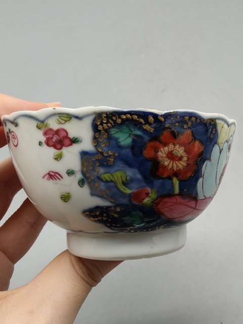 古玩陶瓷青花廣彩碗真品鑒賞圖