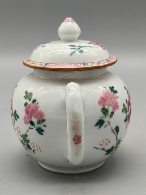 古玩陶瓷粉彩執壺真品鑒賞圖