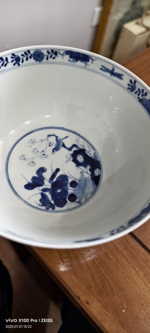 古玩陶瓷青花碗真品鑒賞圖