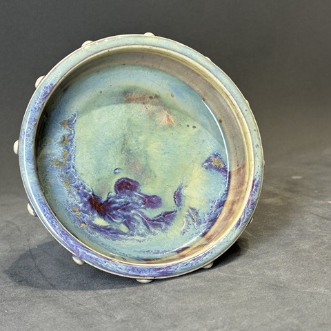 古玩陶瓷窯變釉洗真品鑒賞圖