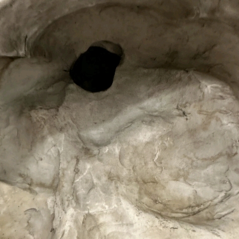 古玩陶瓷孔雀藍釉彌勒佛塑像真品鑒賞圖