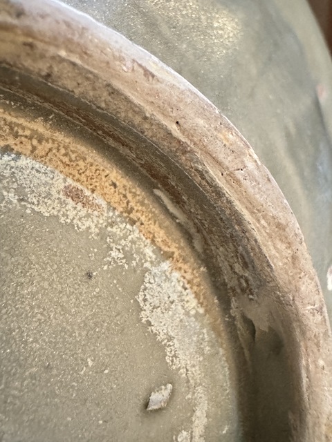 古玩陶瓷龍泉青瓷雙魚洗真品鑒賞圖
