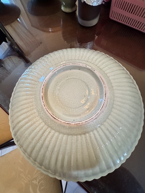 古玩陶瓷龍紋盤真品鑒賞圖