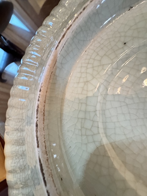 古玩陶瓷龍紋盤真品鑒賞圖