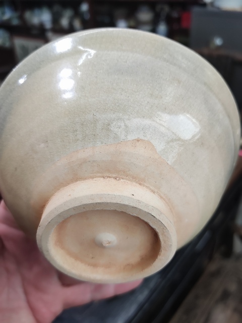 古玩陶瓷青釉茶碗真品鑒賞圖