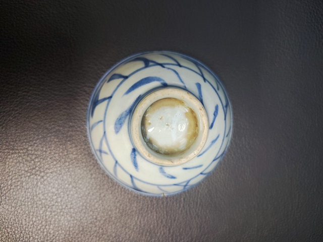 古玩陶瓷青花小碗真品鑒賞圖