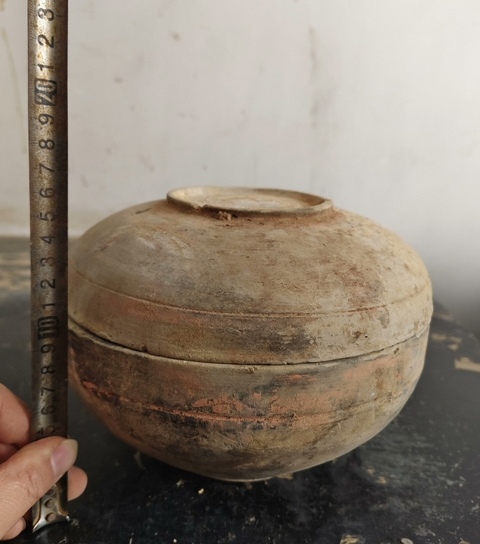 古玩陶瓷陶盒真品鑒賞圖