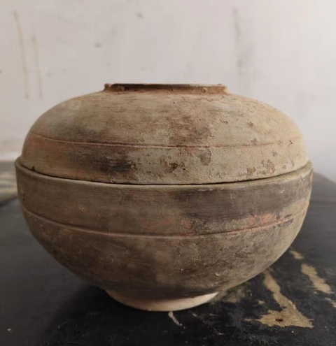 古玩陶瓷陶盒真品鑒賞圖