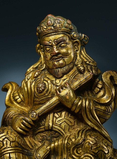 古玩銅器造像真品鑒賞圖