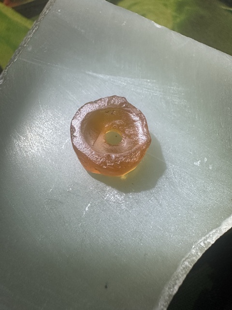 古玩玉器瑪瑙剁珠真品鑒賞圖