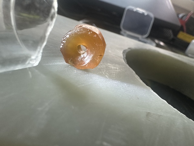 古玩玉器瑪瑙剁珠真品鑒賞圖