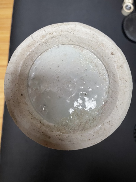 古玩陶瓷青花花觚真品鑒賞圖