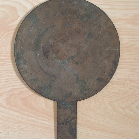 古玩銅器日本銅鏡真品鑒賞圖