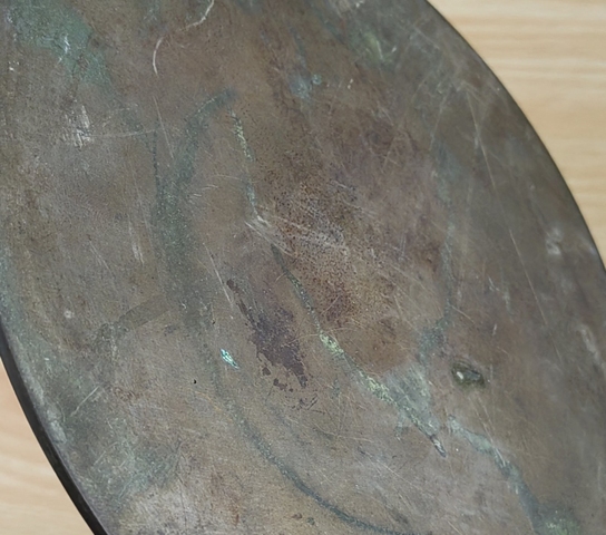 古玩銅器日本銅鏡真品鑒賞圖
