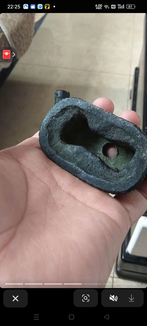 古玩銅器銅蓋真品鑒賞圖