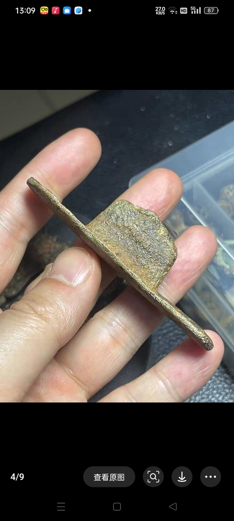 古玩銅器青銅工具真品鑒賞圖