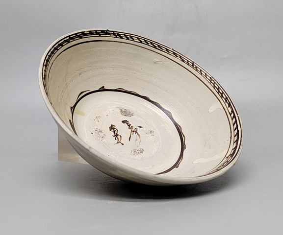 古玩陶瓷磁州窯碗真品鑒賞圖