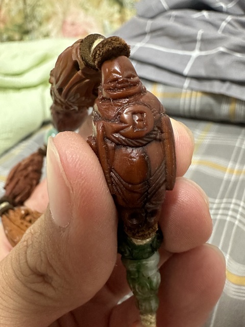 古玩雜項核雕串珠真品鑒賞圖