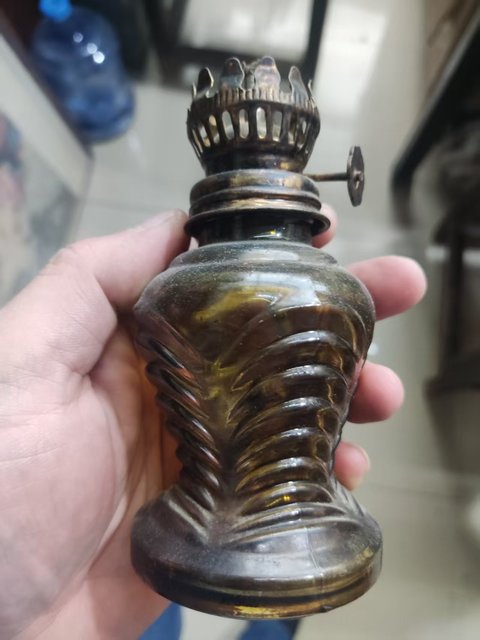 古玩雜項(xiàng)煤油燈真品鑒賞圖
