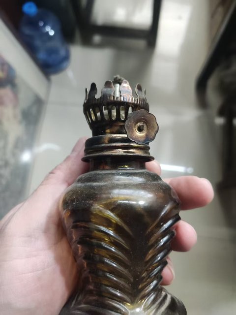 古玩雜項(xiàng)煤油燈真品鑒賞圖