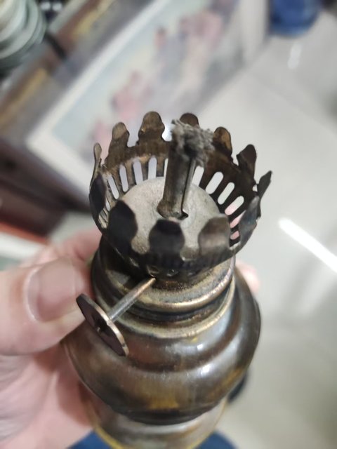 古玩雜項(xiàng)煤油燈真品鑒賞圖