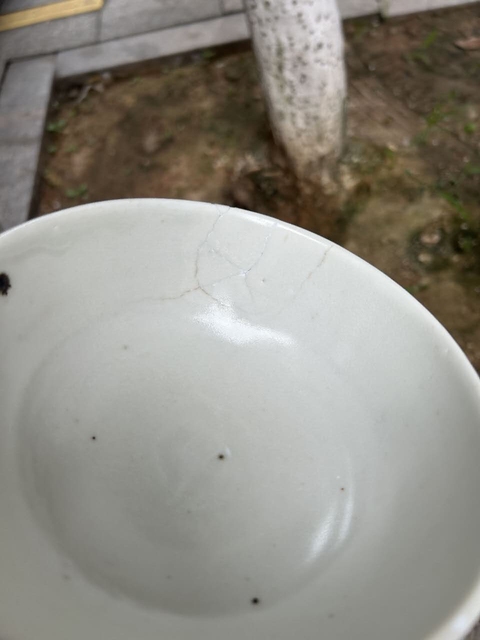 古玩陶瓷宋代湖田窯高足碗真品鑒賞圖