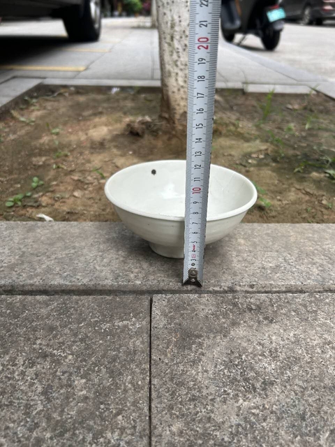 古玩陶瓷宋代湖田窯高足碗真品鑒賞圖