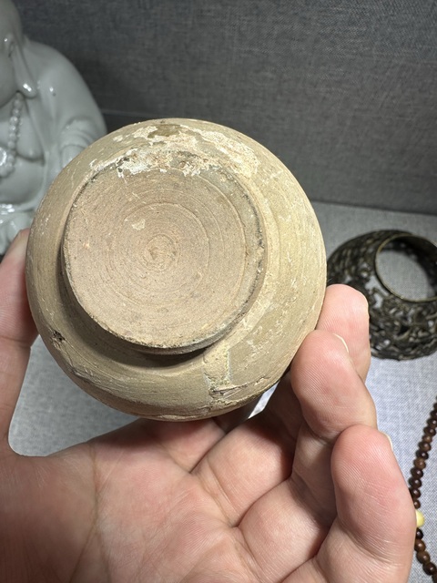 古玩陶瓷青釉四系罐真品鑒賞圖