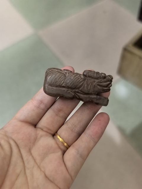 古玩玉器瑞獸真品鑒賞圖