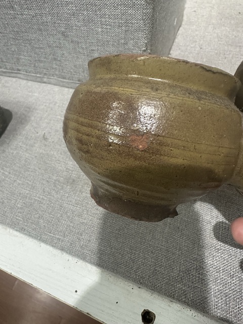 古玩陶瓷青釉雙連罐真品鑒賞圖