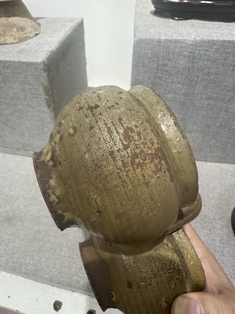 古玩陶瓷青釉雙連罐真品鑒賞圖
