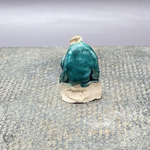 古玩陶瓷石灣窯人物塑像真品鑒賞圖