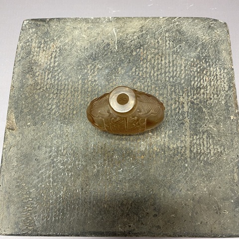 古玩陶瓷民國·料器·鼻煙壺拍賣，當前價格1260元