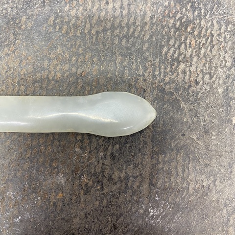 古玩陶瓷民國和田玉釵真品鑒賞圖