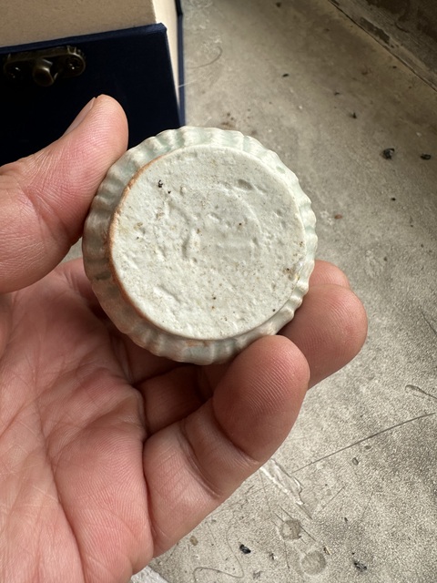 古玩陶瓷影青釉水滴真品鑒賞圖