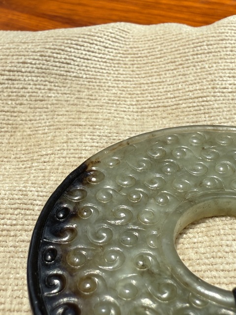 古玩玉器仿古玉璧真品鑒賞圖
