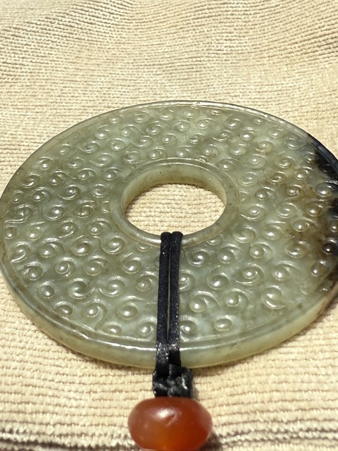 古玩玉器仿古玉璧真品鑒賞圖