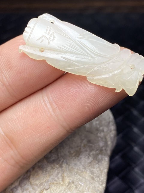 古玩玉器和田玉雕“壽星”真品鑒賞圖