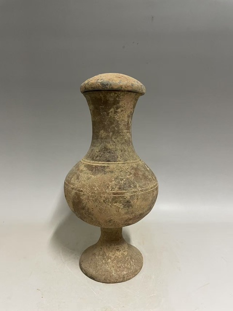 古玩陶瓷戰國·陶豆真品鑒賞圖