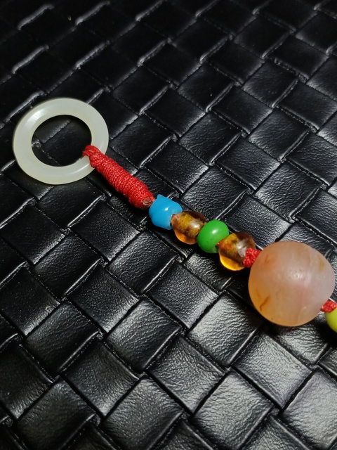 古玩玉器清代和田玉自編掛飾拍賣，當(dāng)前價格1500元