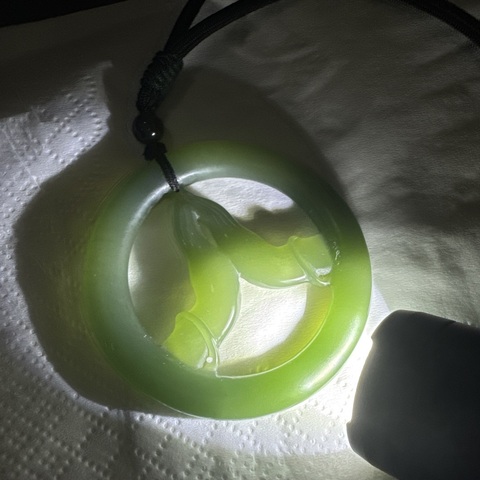 古玩玉器和田玉雕掛件真品鑒賞圖