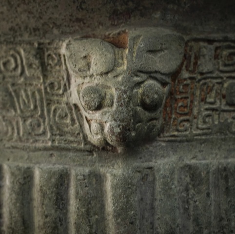 古玩銅器饕餮紋青銅簋真品鑒賞圖