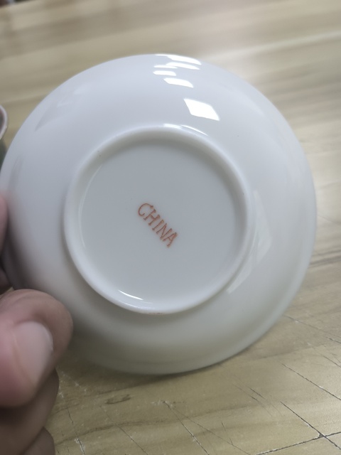 古玩陶瓷三才蓋杯真品鑒賞圖