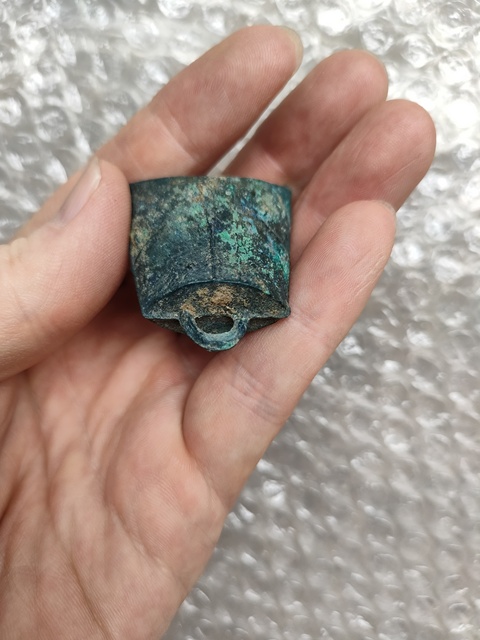 古玩銅器鈴鐺拍賣，當(dāng)前價(jià)格1800元