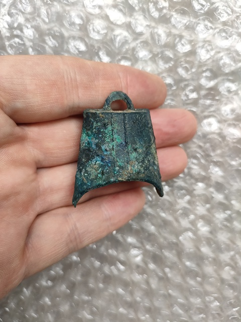 古玩銅器鈴鐺拍賣，當(dāng)前價(jià)格1800元