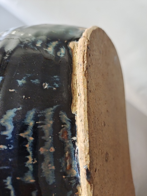 古玩陶瓷明磁州窯枕真品鑒賞圖