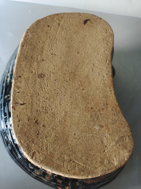 古玩陶瓷明磁州窯枕真品鑒賞圖