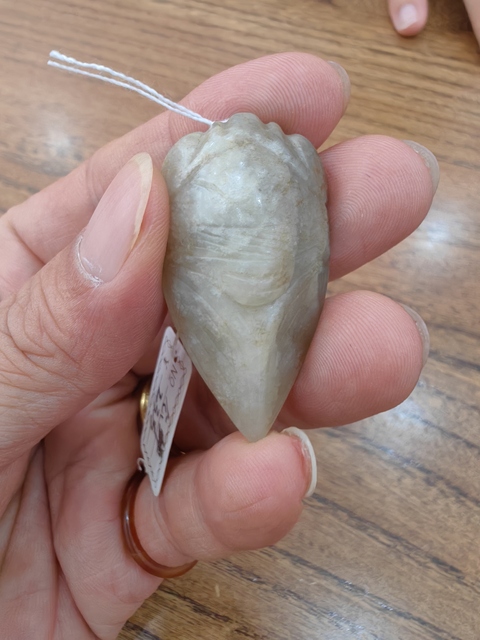 古玩玉器玉蟬真品鑒賞圖