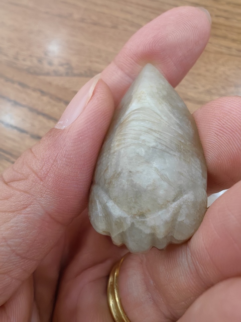 古玩玉器玉蟬真品鑒賞圖