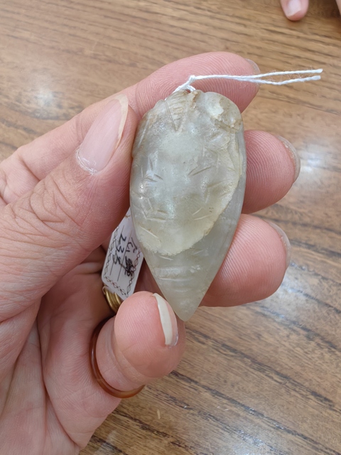 古玩玉器玉蟬真品鑒賞圖